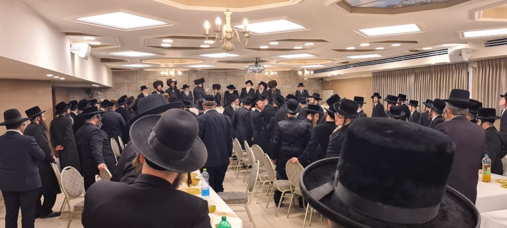 גלריה: שמחת הבר מצווה לבן האדמו"ר מספינקא גני גד