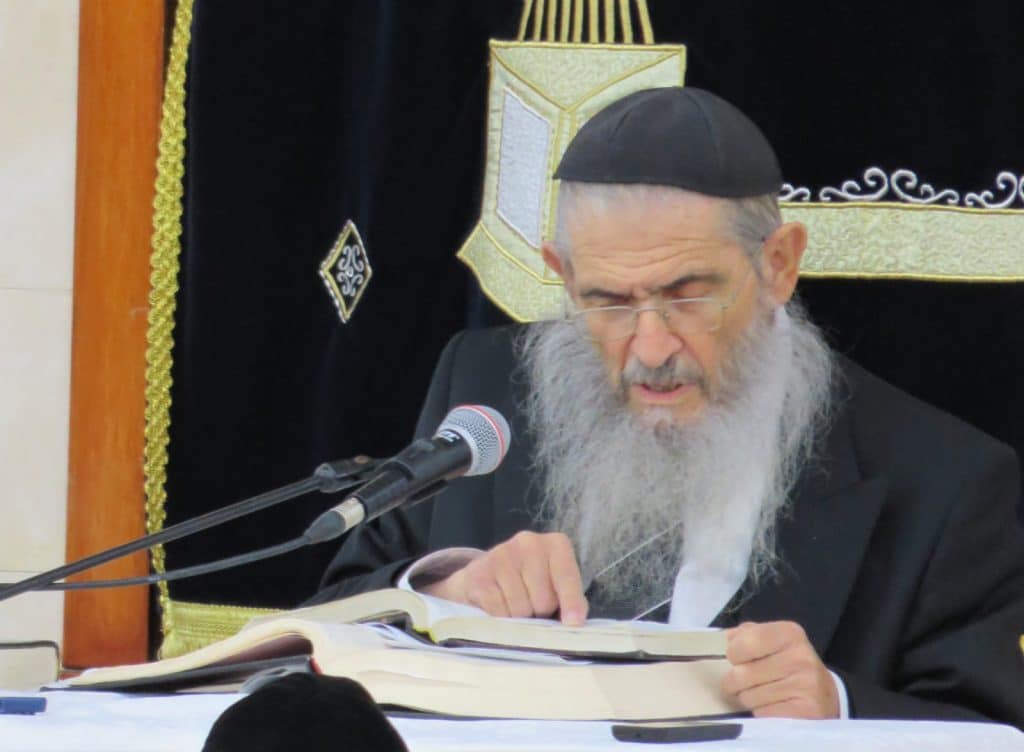 התרגשות ב'גרודנא': ראש הישיבה חזר ומסר את השיעור