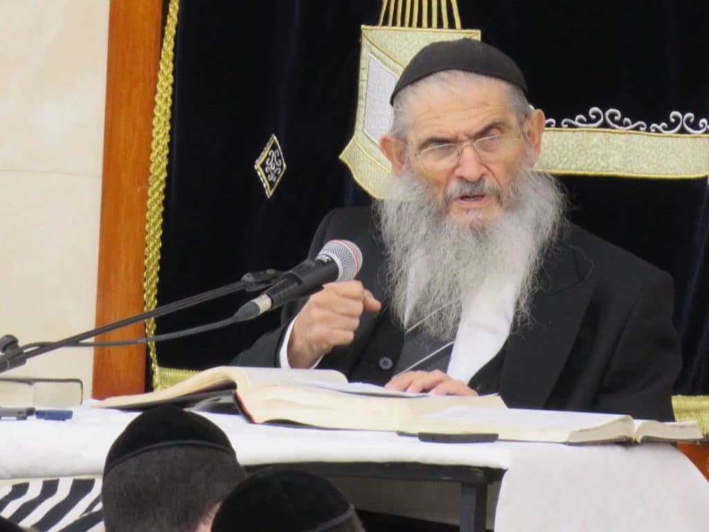 התרגשות ב'גרודנא': ראש הישיבה חזר ומסר את השיעור