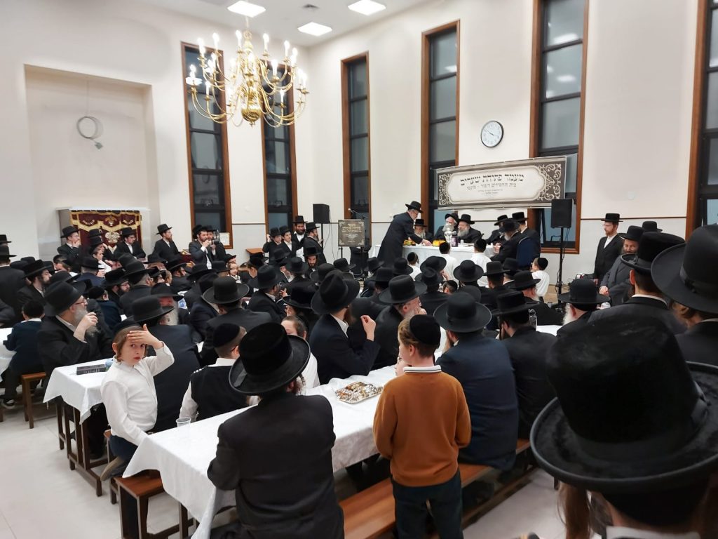 הרה"צ רבי נחמיה אלתר בביקור ארה"ב