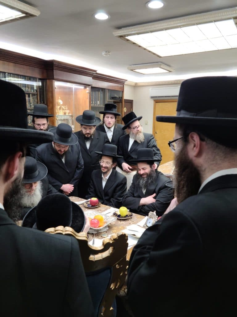 הרה"צ רבי נחמיה אלתר בביקור ארה"ב