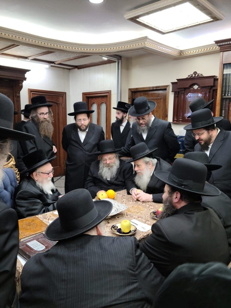 הרה"צ רבי נחמיה אלתר בביקור ארה"ב