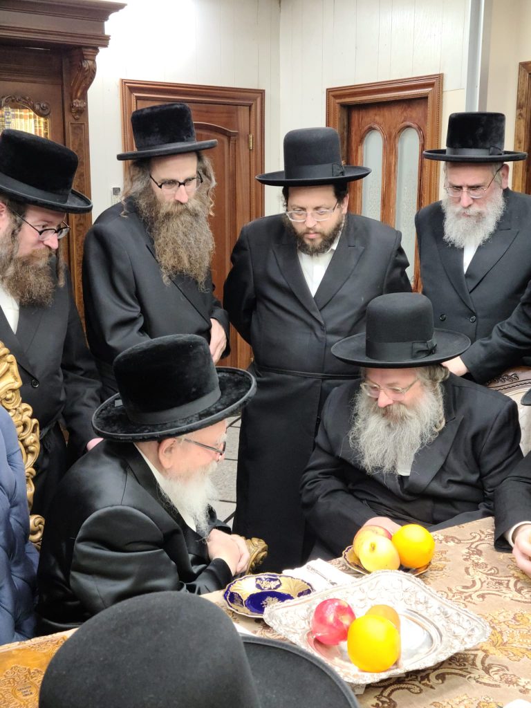 הרה"צ רבי נחמיה אלתר בביקור ארה"ב