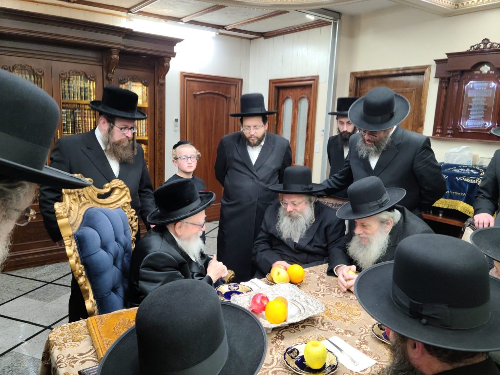 הרה"צ רבי נחמיה אלתר בביקור ארה"ב