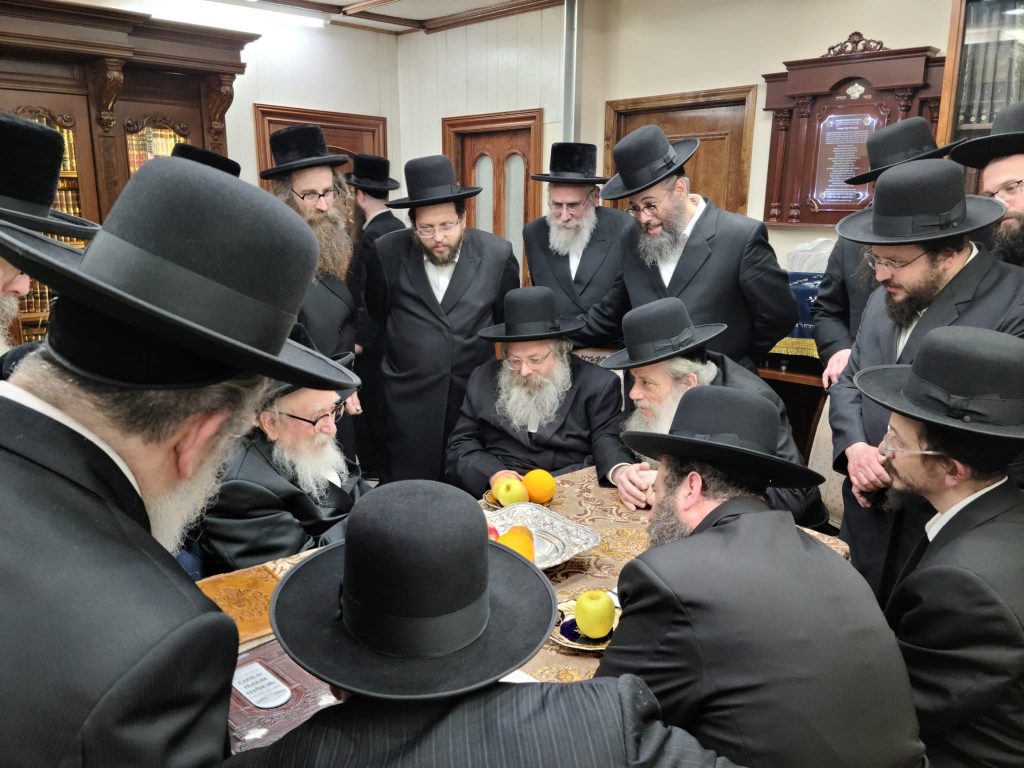 הרה"צ רבי נחמיה אלתר בביקור ארה"ב