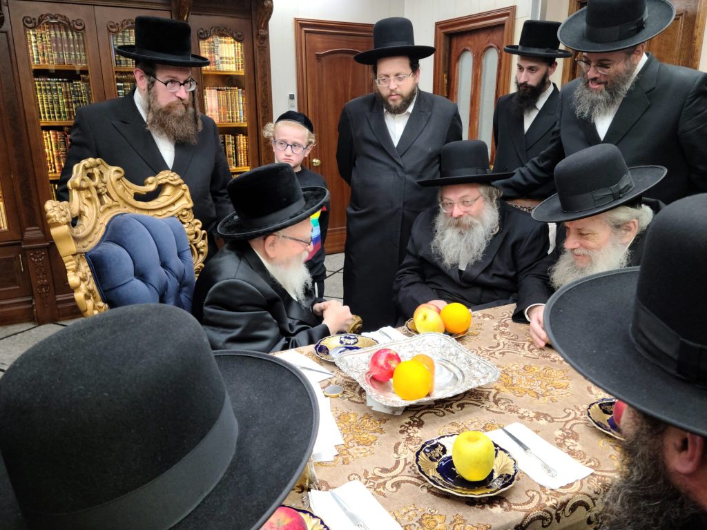 הרה"צ רבי נחמיה אלתר בביקור ארה"ב