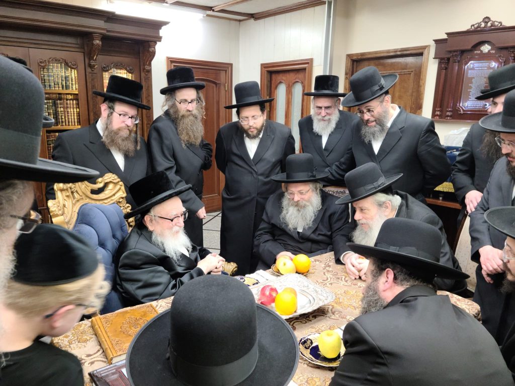 הרה"צ רבי נחמיה אלתר בביקור ארה"ב