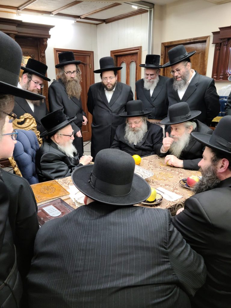 הרה"צ רבי נחמיה אלתר בביקור ארה"ב