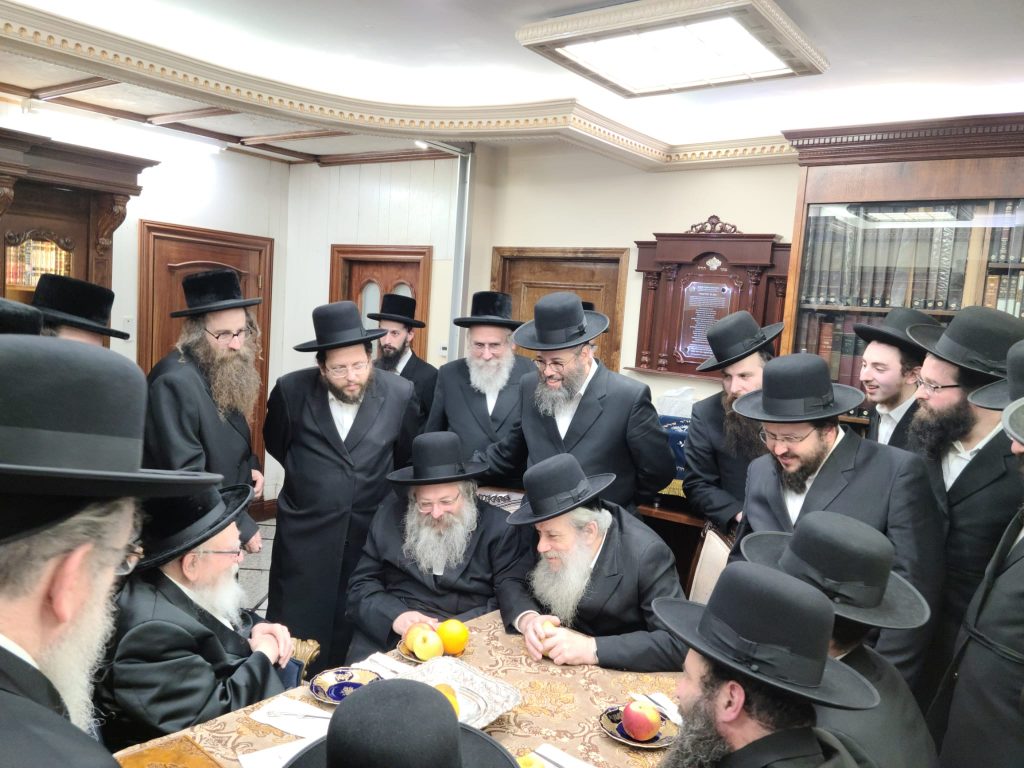 הרה"צ רבי נחמיה אלתר בביקור ארה"ב