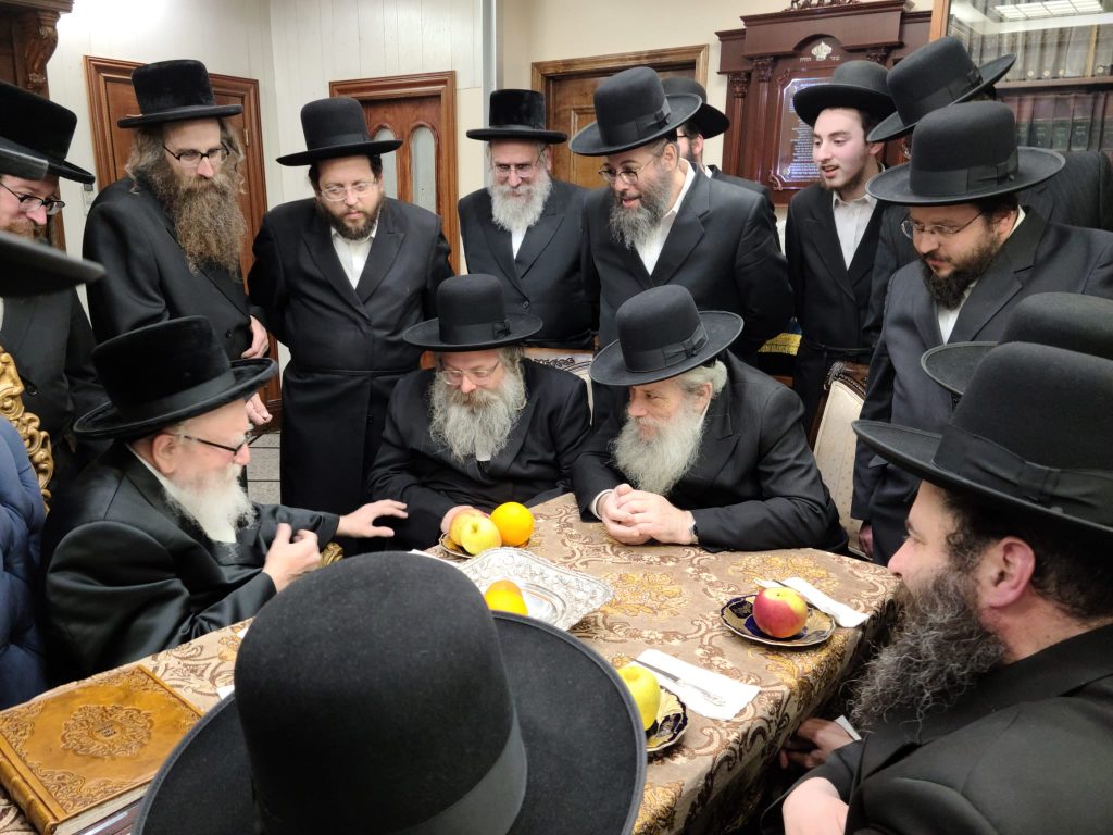 הרה"צ רבי נחמיה אלתר בביקור ארה"ב