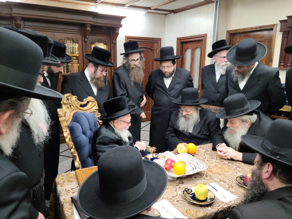 הרה"צ רבי נחמיה אלתר בביקור ארה"ב