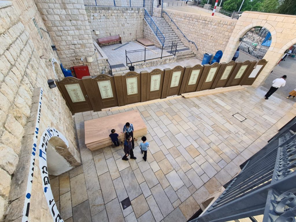 כך נראות ההכנות להילולת הרשב"י • גלריה מרהיבה