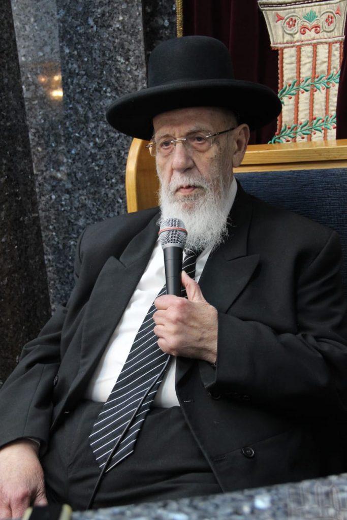 חכם שלום כהן ספד לגאון רבי יהודה זיאת זצ"ל מייסד מוסדות שתילי זיתים • גלריה