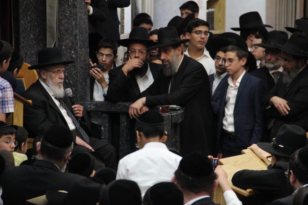 חכם שלום כהן ספד לגאון רבי יהודה זיאת זצ"ל מייסד מוסדות שתילי זיתים • גלריה