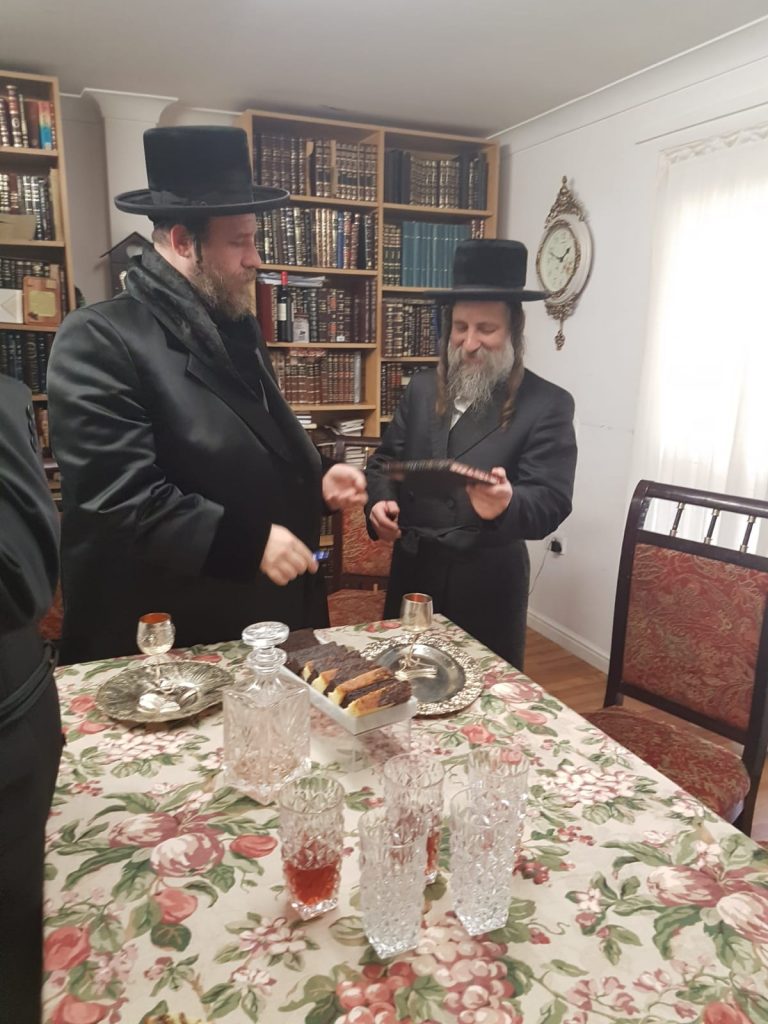 גלריה מסכמת: ביקורו של אב"ד ויז'ניץ אלעד בלונדון