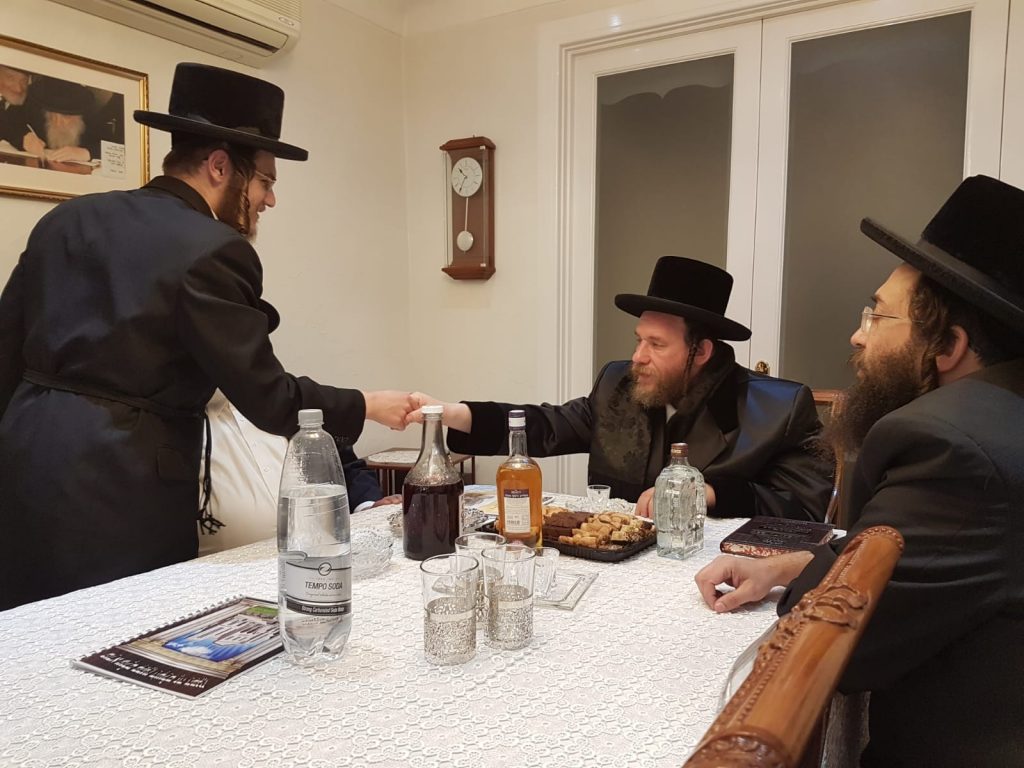 גלריה מסכמת: ביקורו של אב"ד ויז'ניץ אלעד בלונדון