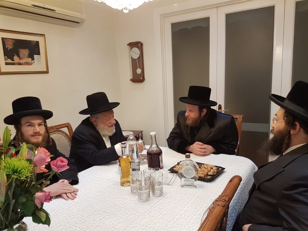 גלריה מסכמת: ביקורו של אב"ד ויז'ניץ אלעד בלונדון