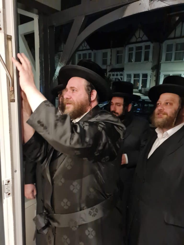 גלריה מסכמת: ביקורו של אב"ד ויז'ניץ אלעד בלונדון