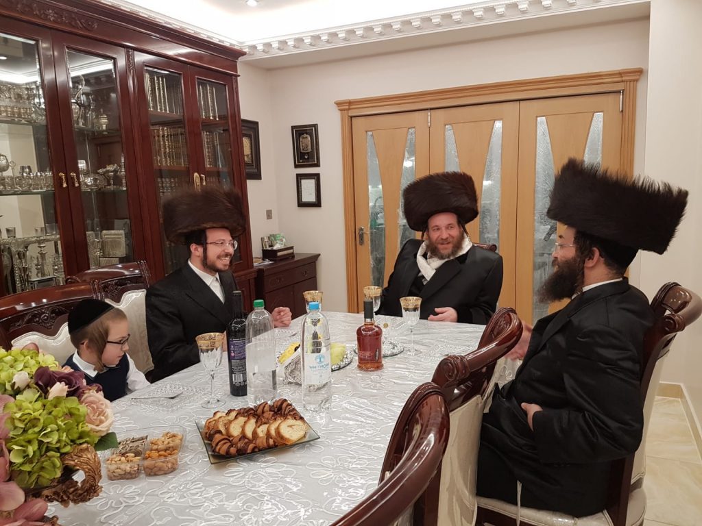 גלריה מסכמת: ביקורו של אב"ד ויז'ניץ אלעד בלונדון