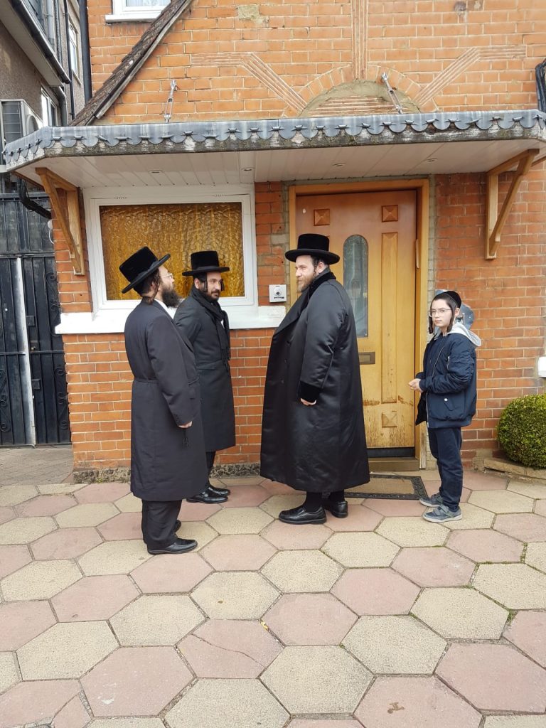 גלריה מסכמת: ביקורו של אב"ד ויז'ניץ אלעד בלונדון