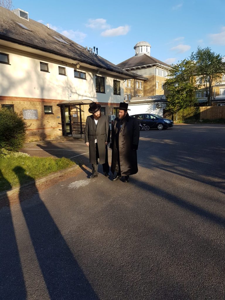 גלריה מסכמת: ביקורו של אב"ד ויז'ניץ אלעד בלונדון