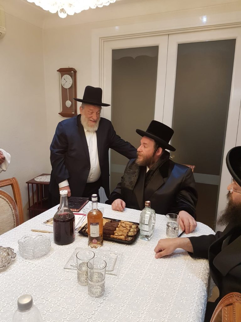 גלריה מסכמת: ביקורו של אב"ד ויז'ניץ אלעד בלונדון