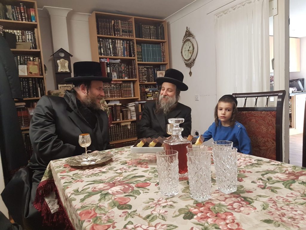 גלריה מסכמת: ביקורו של אב"ד ויז'ניץ אלעד בלונדון