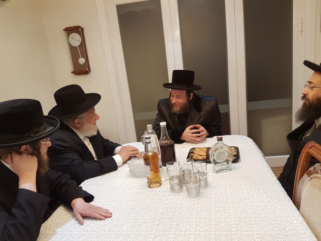 גלריה מסכמת: ביקורו של אב"ד ויז'ניץ אלעד בלונדון