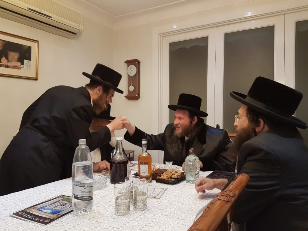 גלריה מסכמת: ביקורו של אב"ד ויז'ניץ אלעד בלונדון