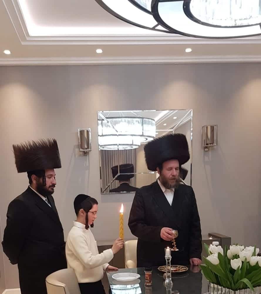 גלריה מסכמת: ביקורו של אב"ד ויז'ניץ אלעד בלונדון