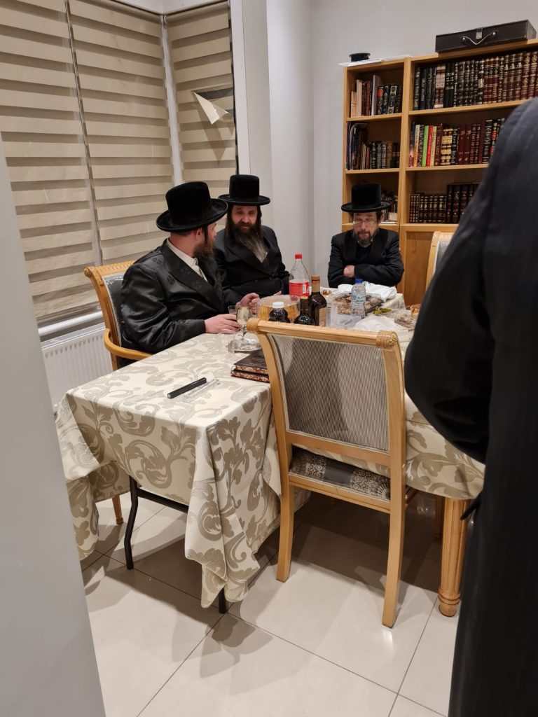 גלריה מסכמת: ביקורו של אב"ד ויז'ניץ אלעד בלונדון