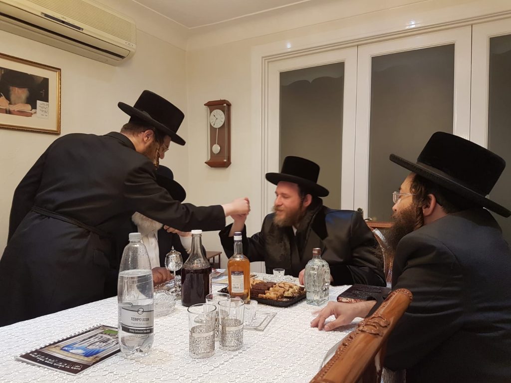 גלריה מסכמת: ביקורו של אב"ד ויז'ניץ אלעד בלונדון