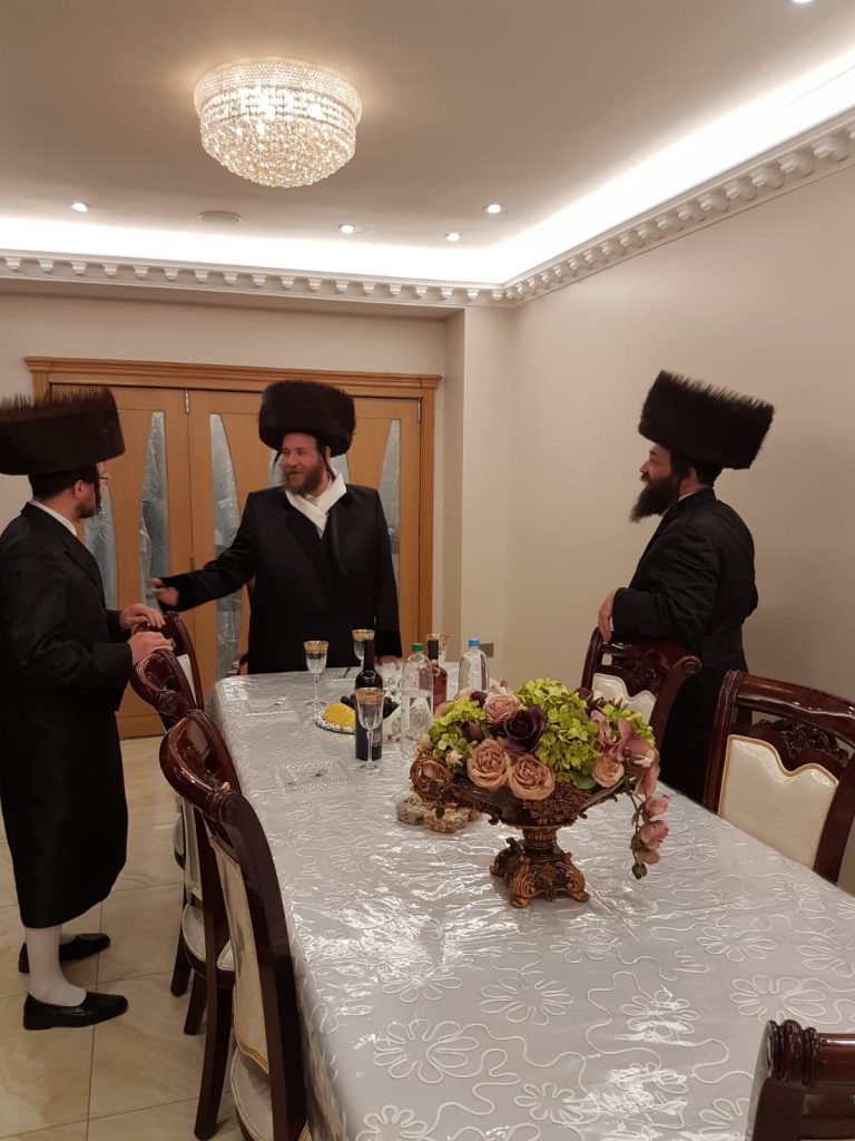 גלריה מסכמת: ביקורו של אב"ד ויז'ניץ אלעד בלונדון