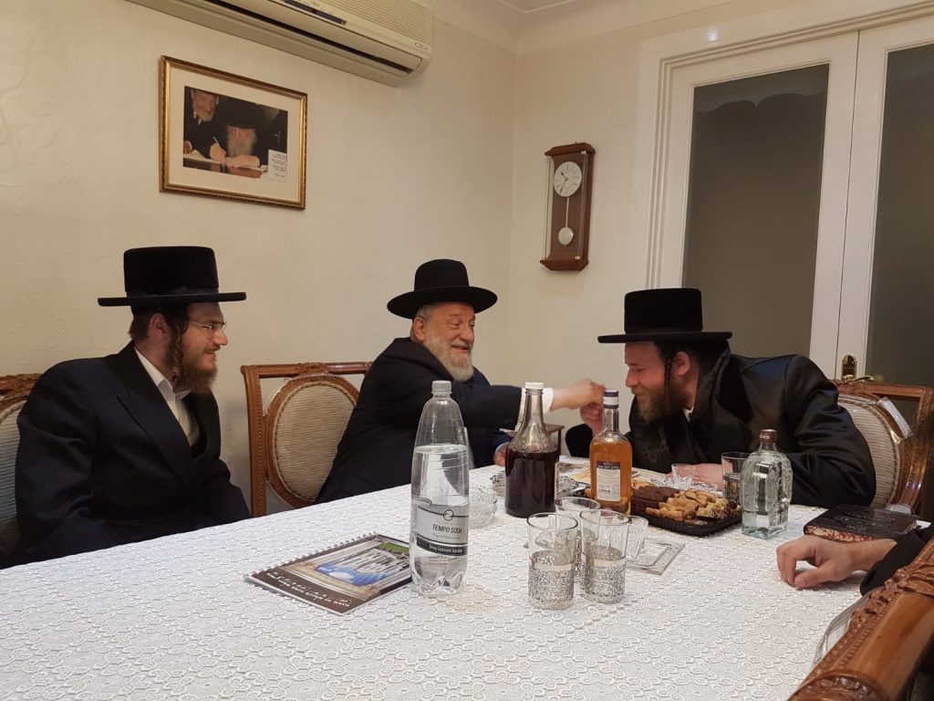 גלריה מסכמת: ביקורו של אב"ד ויז'ניץ אלעד בלונדון