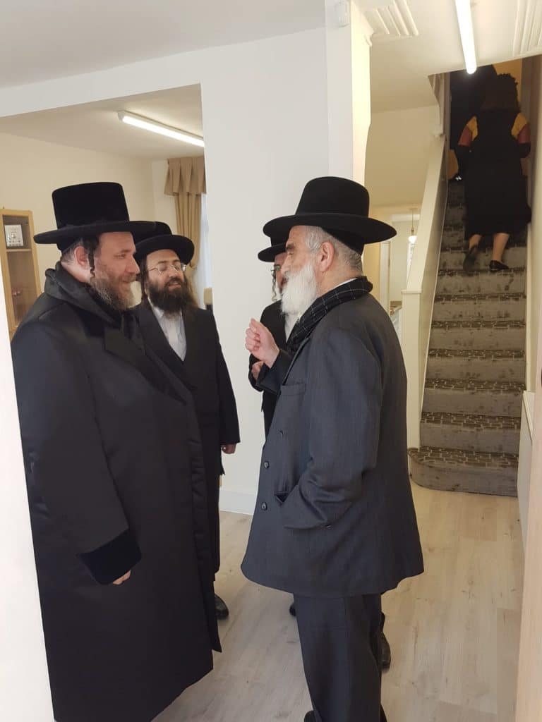 גלריה מסכמת: ביקורו של אב"ד ויז'ניץ אלעד בלונדון