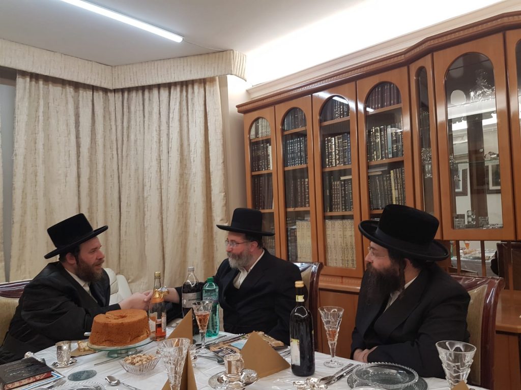 גלריה מסכמת: ביקורו של אב"ד ויז'ניץ אלעד בלונדון