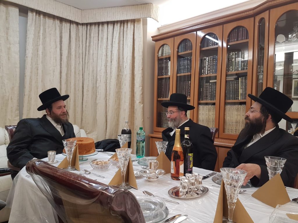 גלריה מסכמת: ביקורו של אב"ד ויז'ניץ אלעד בלונדון