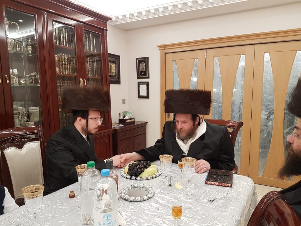 גלריה מסכמת: ביקורו של אב"ד ויז'ניץ אלעד בלונדון