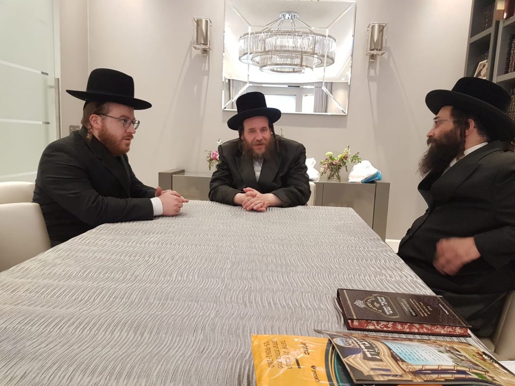 גלריה מסכמת: ביקורו של אב"ד ויז'ניץ אלעד בלונדון