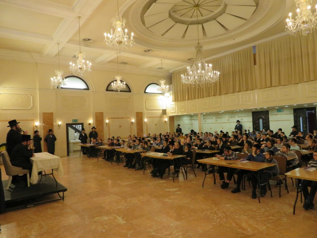 גלריה מסכמת: ביקורו של אב"ד ויז'ניץ אלעד בלונדון