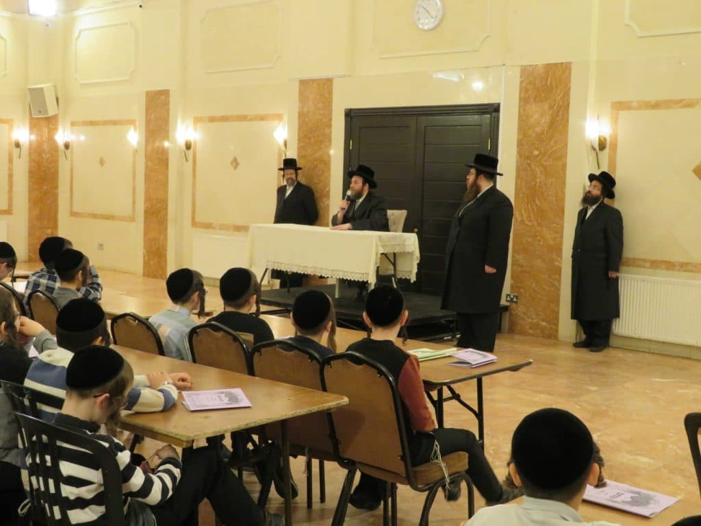 גלריה מסכמת: ביקורו של אב"ד ויז'ניץ אלעד בלונדון