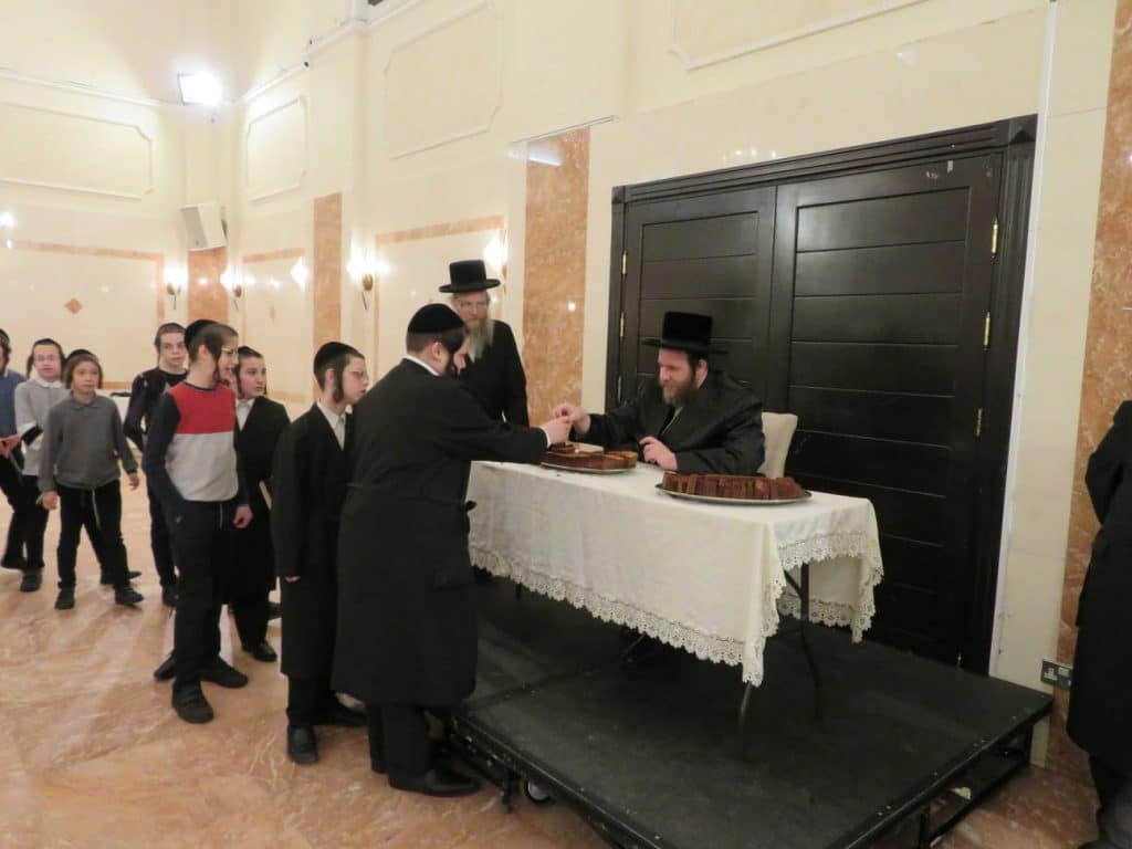 גלריה מסכמת: ביקורו של אב"ד ויז'ניץ אלעד בלונדון