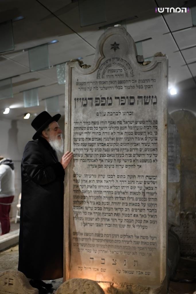 האדמו"ר מויז'ניץ בביקור בוינה • גלריה