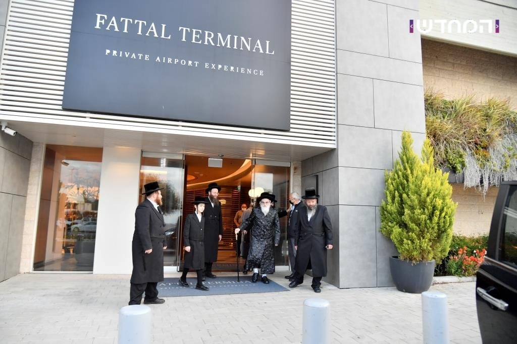 האדמו"ר מויז'ניץ בביקור בוינה • גלריה