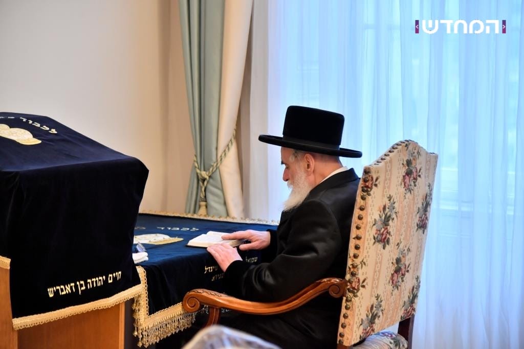 האדמו"ר מויז'ניץ בביקור בוינה • גלריה