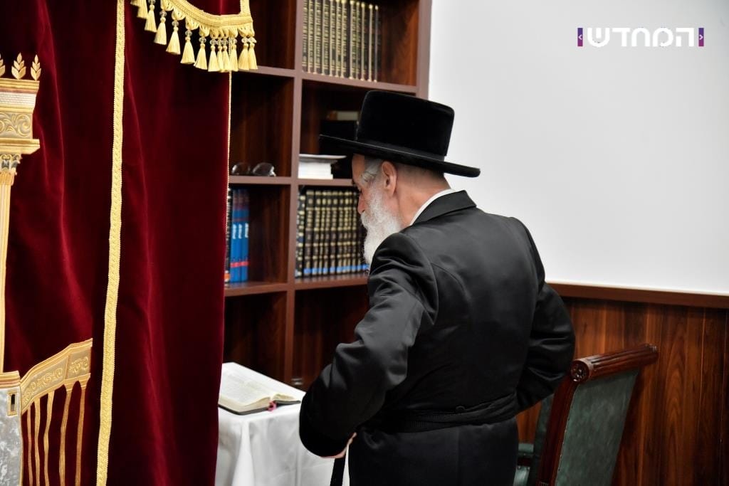 האדמו"ר מויז'ניץ בביקור בוינה • גלריה