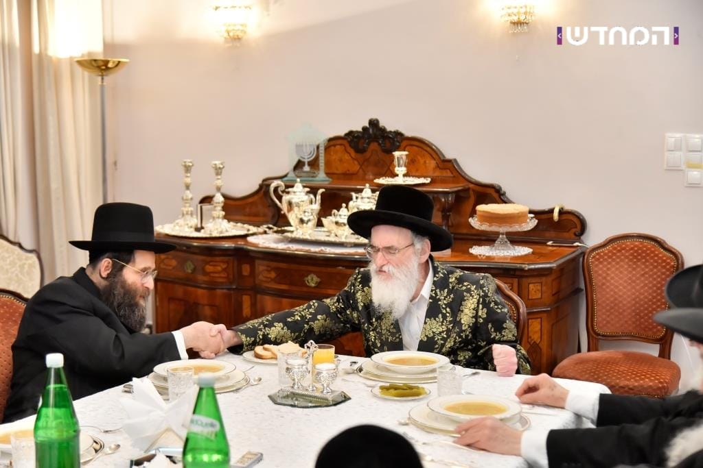 האדמו"ר מויז'ניץ בביקור בוינה • גלריה