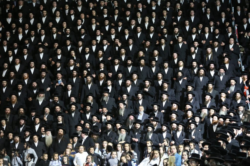 ערב ל"ג בעומר: האדמו"ר מדארג הגיע למירון