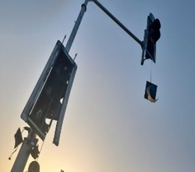 חברת נתיבי ישראל: מתפרעים ערבים שורפים צמתים ורמזורים ברחבי הארץ