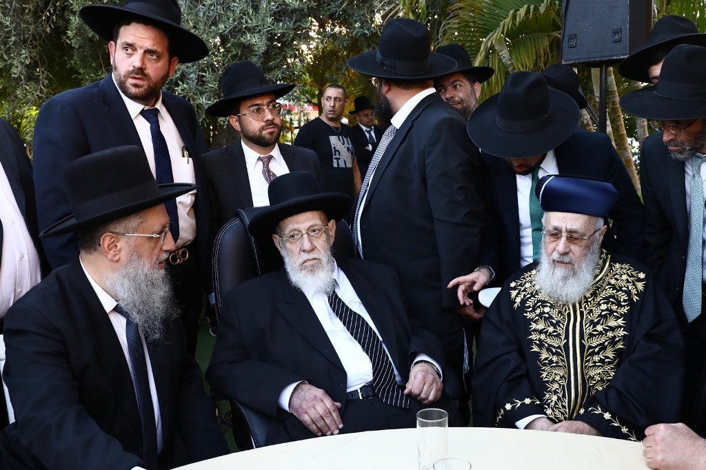 יו"ר ש"ס שר הפנים אריה דרעי חיתן את בתו • גלריה